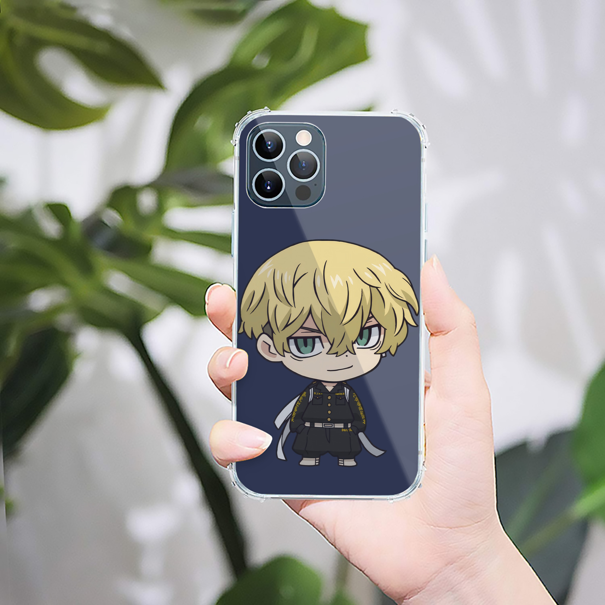（画像用） 東京リベンジャーズ Tokyo Revengers 【iPhone 12シリーズ対応】透明スマホケース（クリアソフトケース）